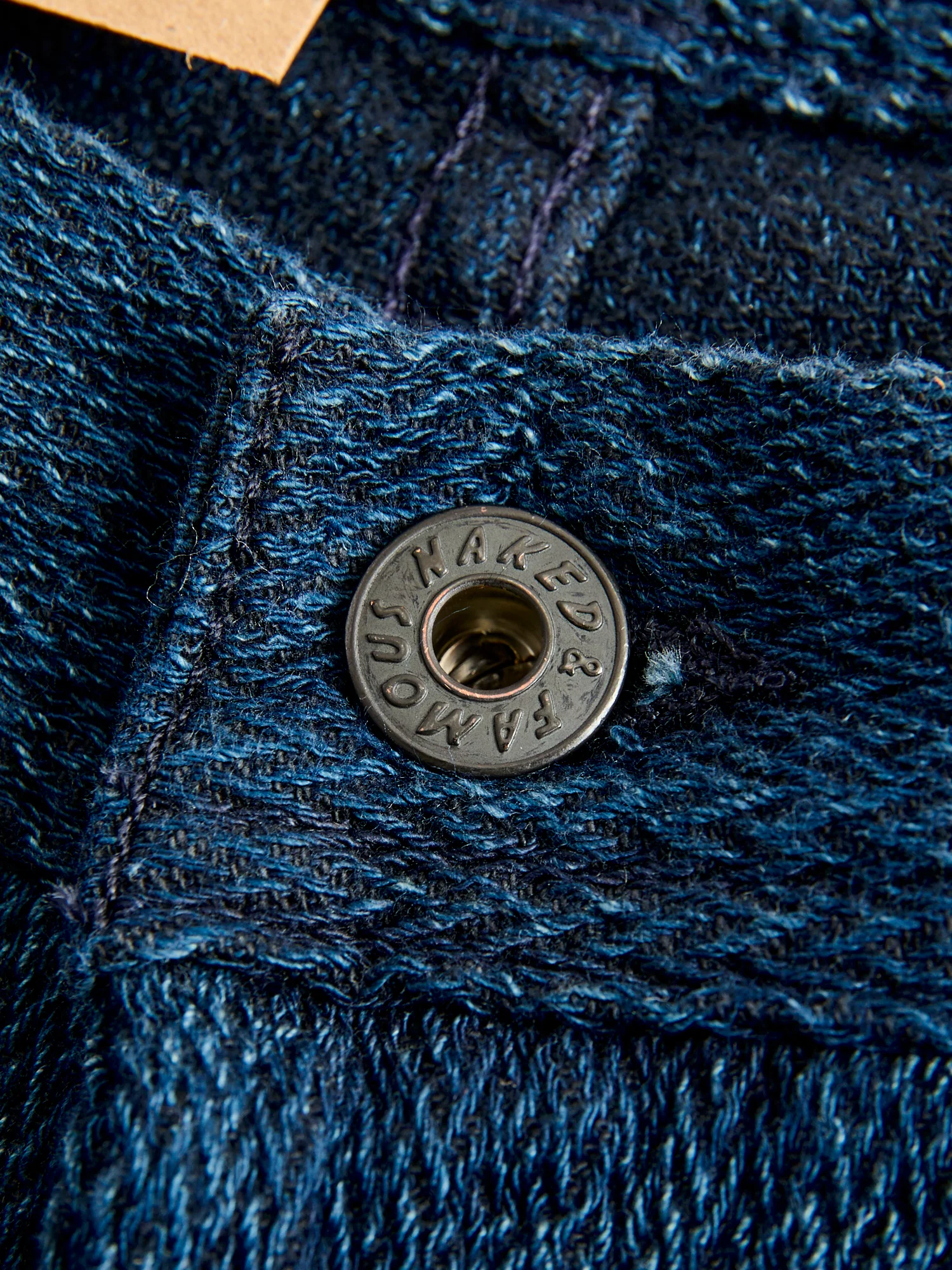 "Yagasuri" 9.5oz Jacquard Weave Denim - Easy Guy Fit - Image 5