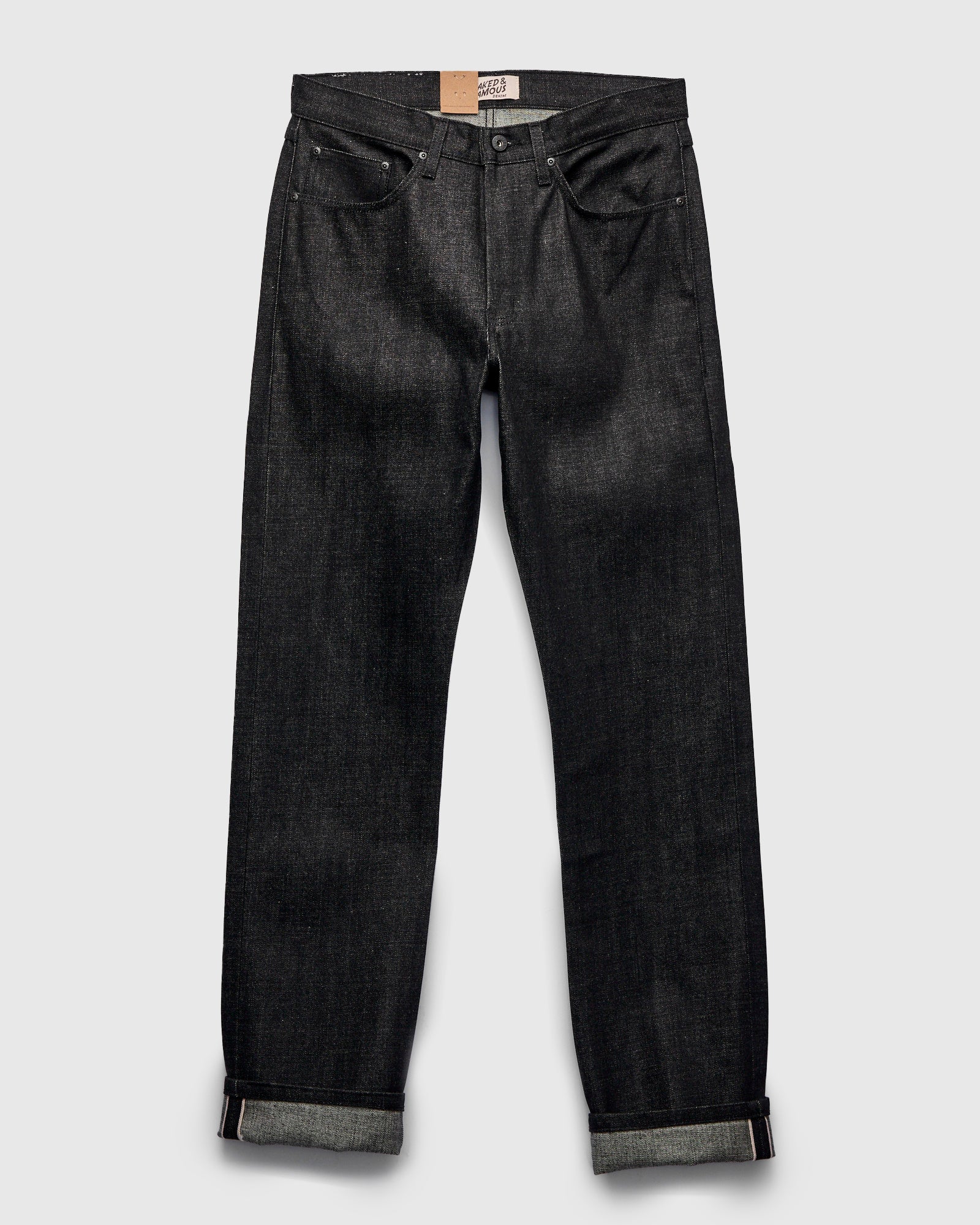 "Yatagarasu" 15oz Black Selvedge Denim - True Guy Fit - Image 2