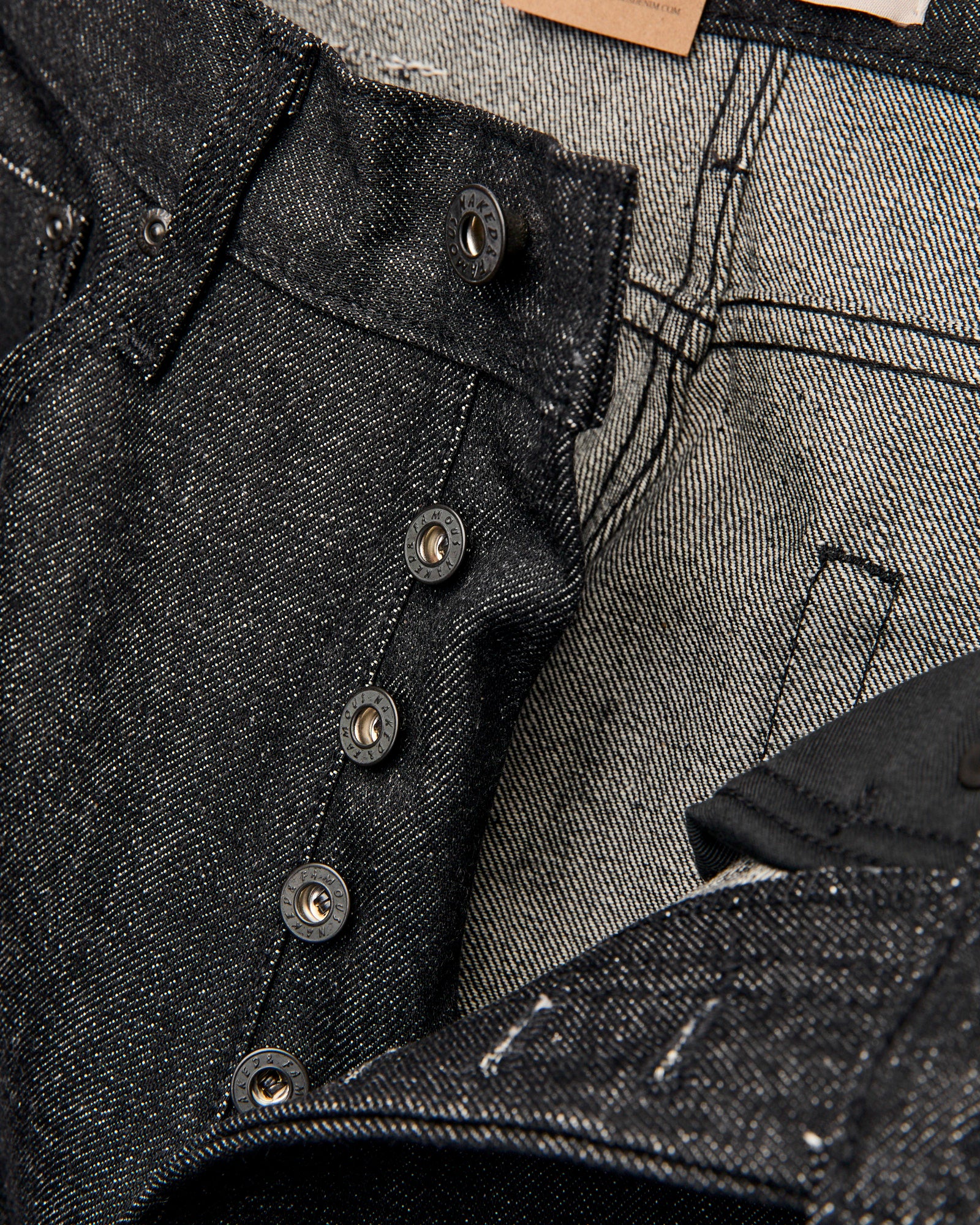 "Yatagarasu" 15oz Black Selvedge Denim - True Guy Fit - Image 7