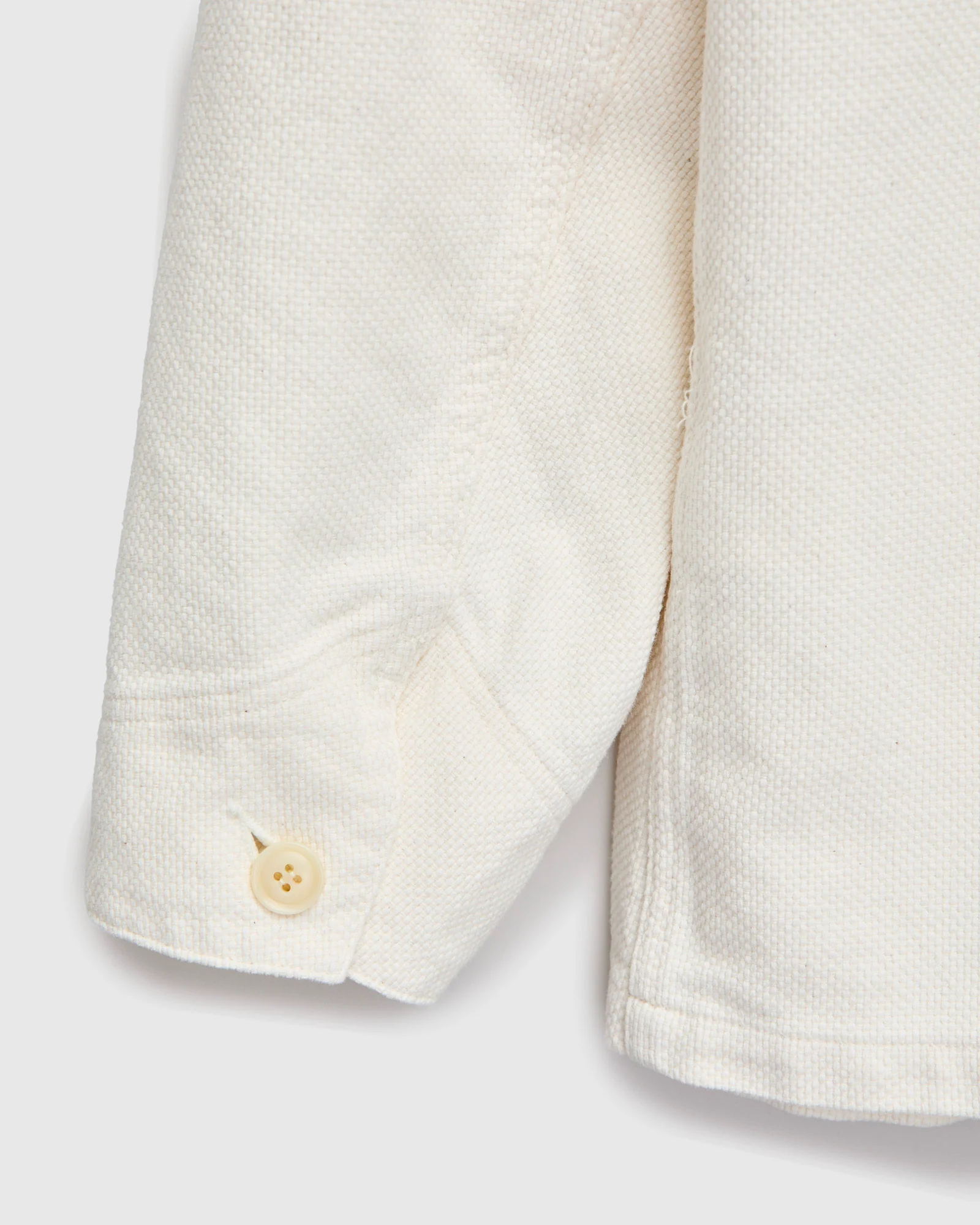 Yukizarashi Sashiko Coverall Jacket in Natural - Image 7